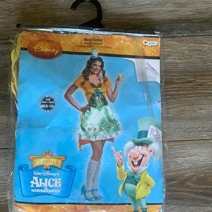 Women costume Brand Disguise size M (8-10) includes dress, petticoat